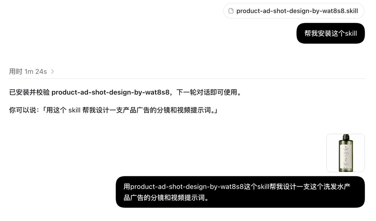 Agent Skill 配置示例